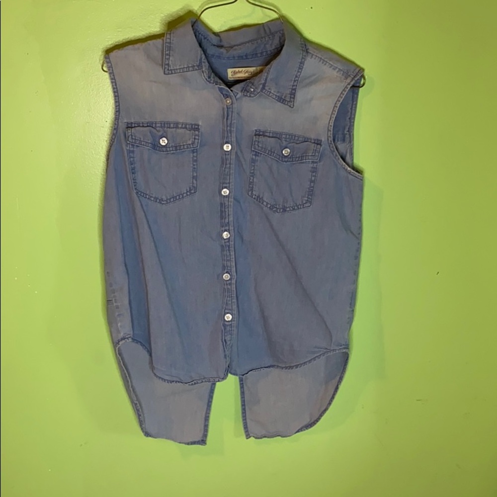 Short sleeve Jean shirt